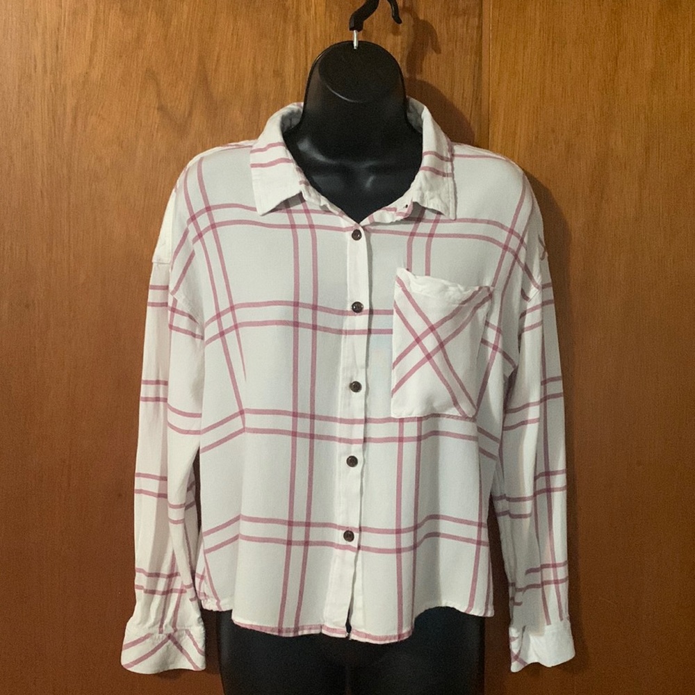 Women’s button-down shirt, by Pink Rose Vintage